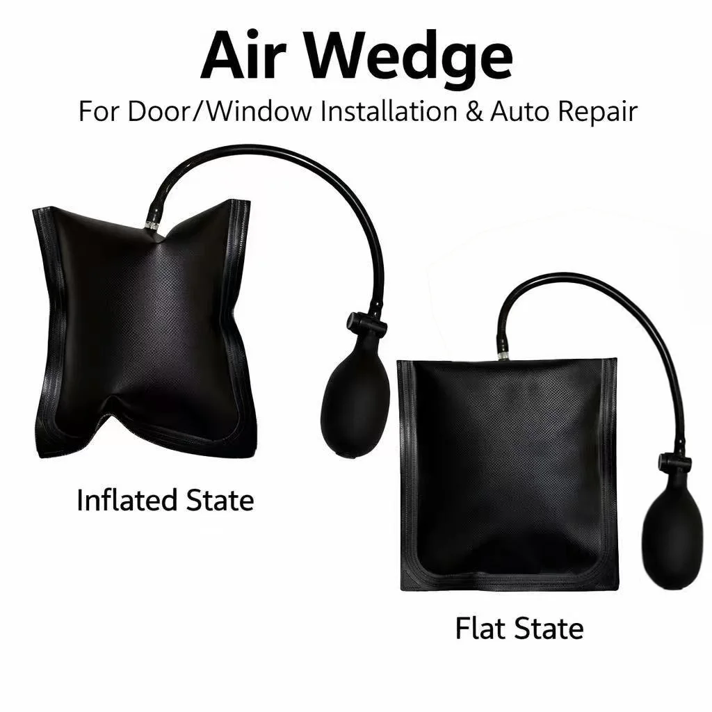 Air Pump Wedges Inflatable Airbag for Car Door Window – Powerful Installation, Alignment & Repair Tool