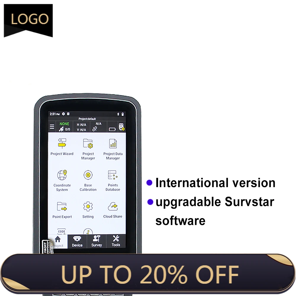 International Version South SurvStar Software Land Surveying Field Software Upgradable Survstar Software for SOUTH Gnss Gps Rtk