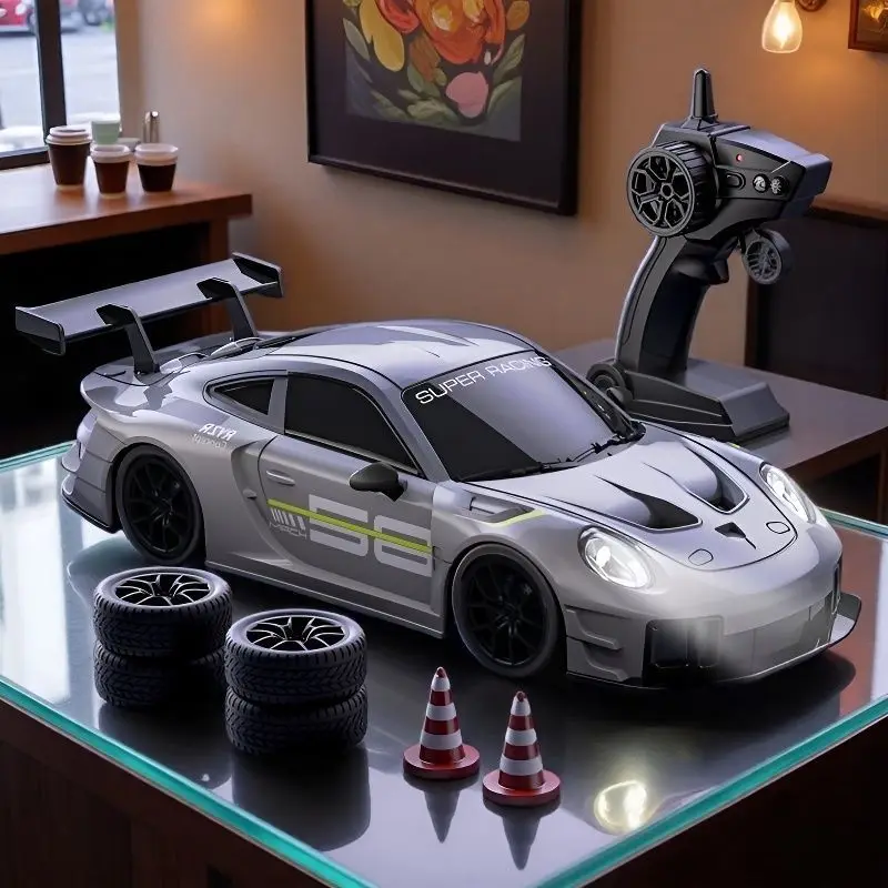 

High-Speed 4WD RC Drift Car for Boys, Remote Control Stunt Off-Road Racing Toy, Electric Drifting Model Gift for Kids