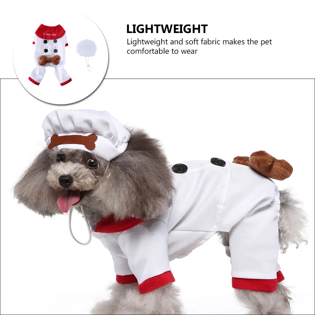 

1Set Pet Costume Premium Durable Dog Halloween Cosplay Clothes Christmas Festival Party Apparel Outfit Dog Halloween Costume