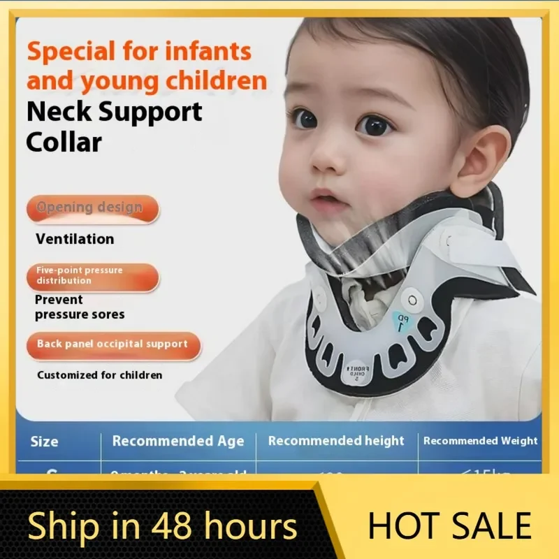 Portable Children's Baby Neck Support Torticollis Orthotics After Surgery To Support Fixation Crooked Neck Corrector