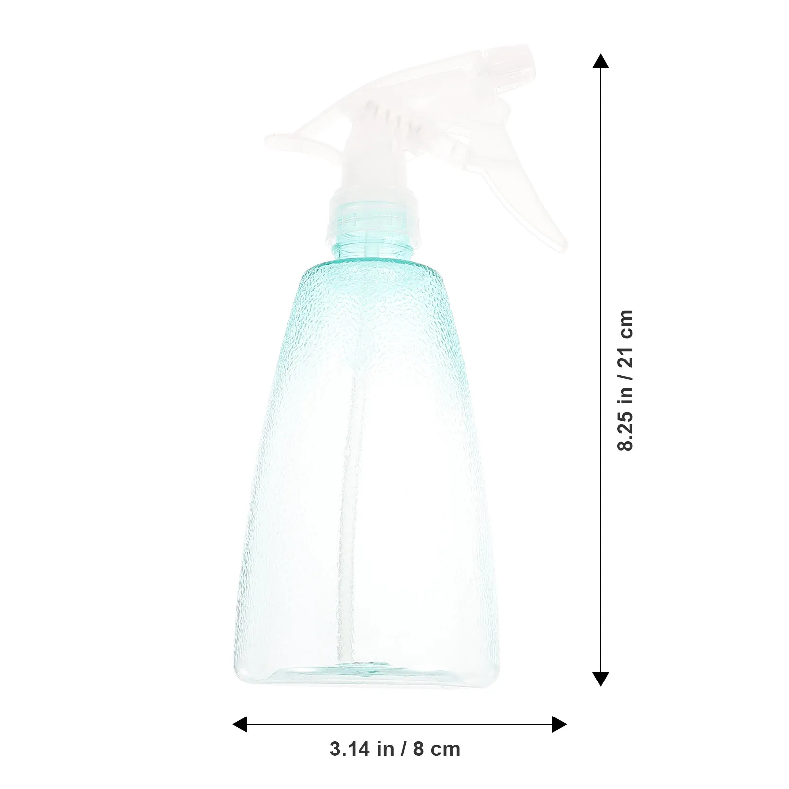 500Ml Adjustable Fine Mist Spray Bottle Portable Reusable Plastic Spray Bottle for Gardening Bonsai Watering Salon Cleaning Home