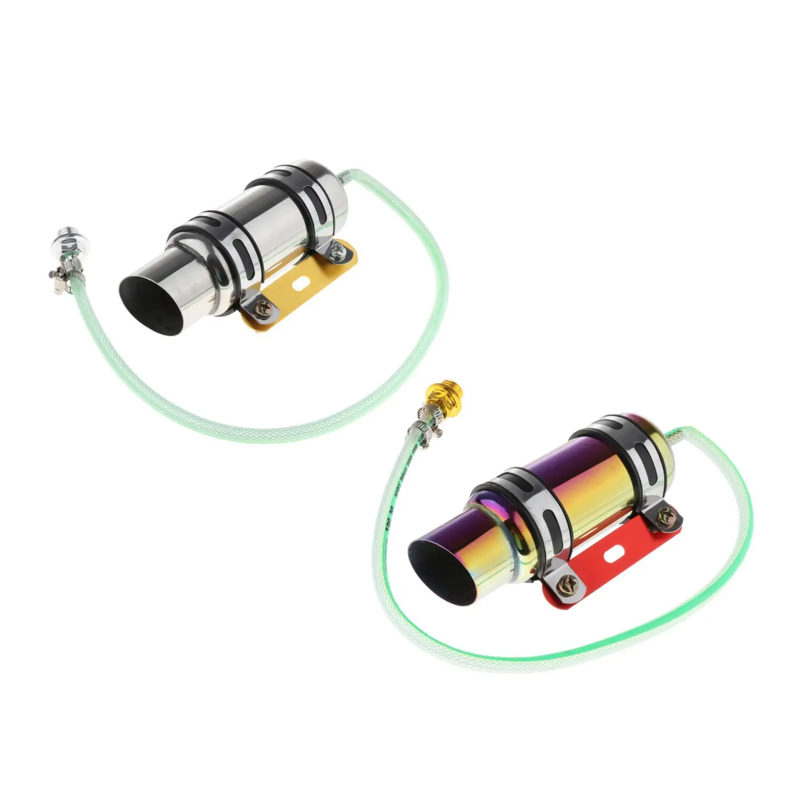 Heavy Duty Stainless Steel Motorcycle Oil Cooler Reservoir Engine Radiator Cooling System for Scooter and Offroad Bike