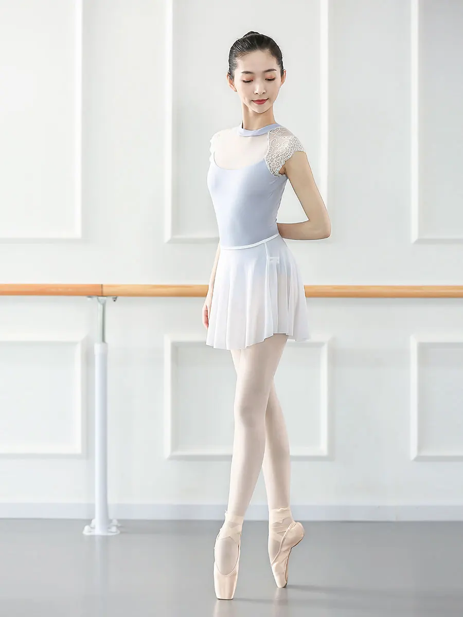 Hở Lưng Thêu Thể Dục Dụng Cụ Quần Áo Đã Trưởng Thành Ba Lê Huấn Luyện Conjoined Vũ Leotards Gợi Cảm Hiệu Suất Leotard