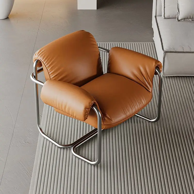 

Modern Luxury Design Chairs Living Room Lounge Balcony Armchair Sofa Chair Italian Comfortable Fauteuil Salon Bedroom Furniture