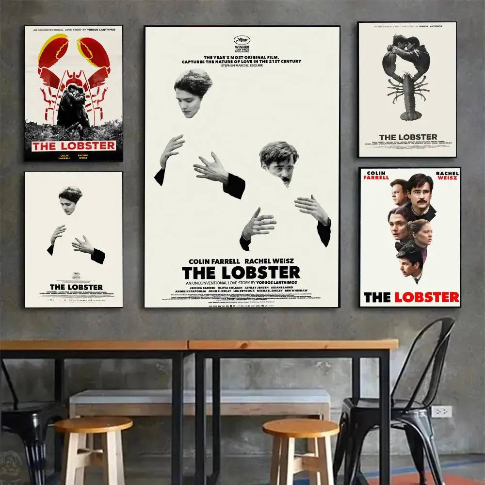 Weird Dark Movie The L-Lobster Poster Poster Painting Wall Art Mural for Living Room Home Decor and Gifts