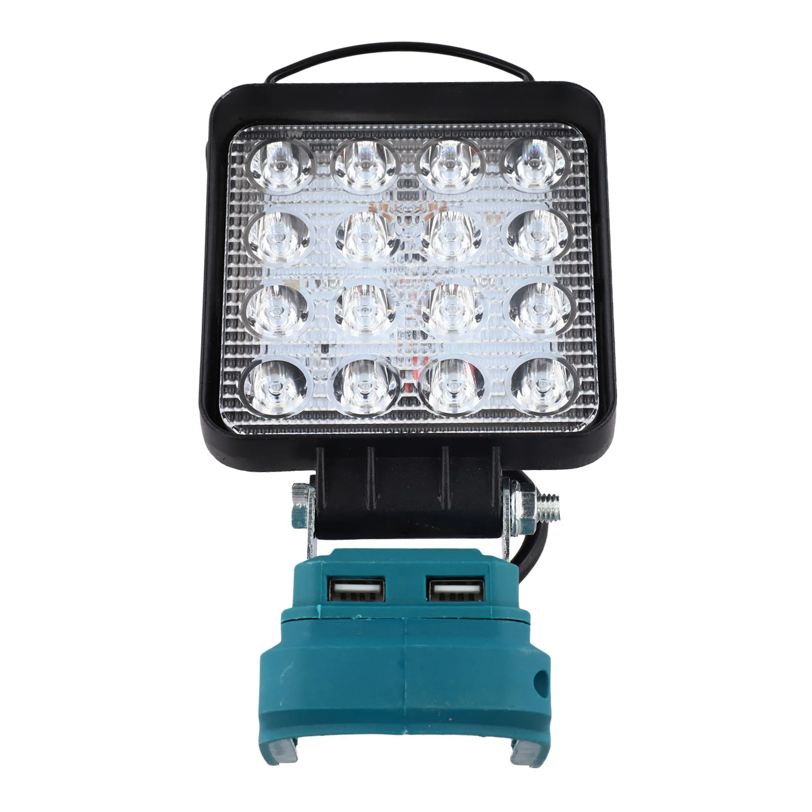 

Портативный беспроводной рабочий светильник, совместимый с аккумулятором 18 В BL1830 BL1815 BL1860, USB-порт для зарядки, вращающаяся головка лампы