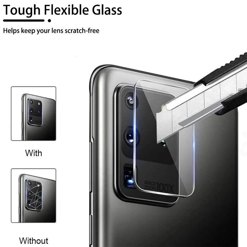 HD Camera Lens Protector Glass Film For Samsung Galaxy A14 A34 A54 A12 A52 S 5G Full Cover Screen Protector A71 A72 A51 A50 A21S