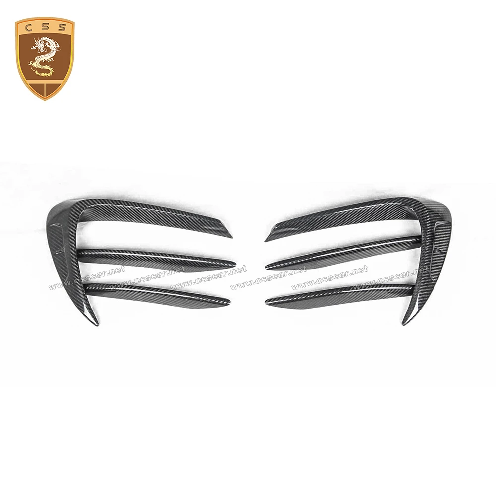MSY Style Front Air Vent Cover with LED Light Roof Wing Spolier For Benz S Class W223 For Maybach Replacement Side Mirror Cap