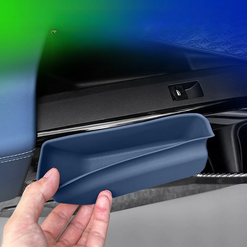 

For BMW X3 2025 Interior Door Handle Storage Slot Silicone Pad Anti-Scratch Anti-Impact Protector Auto Interior Accessories