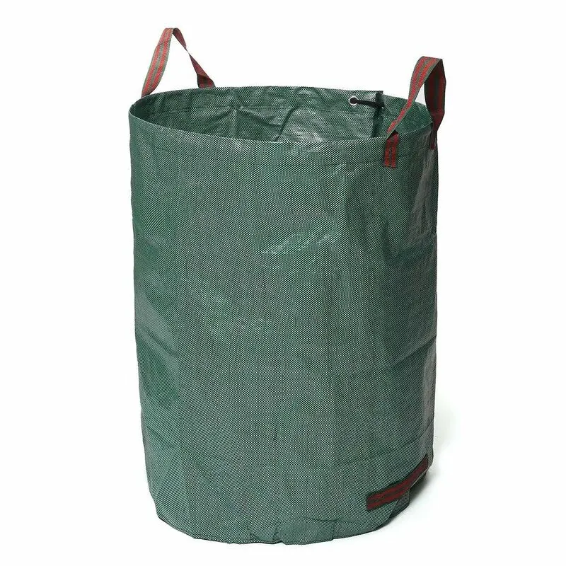 Garden Waste Bag Large Capacity Reusable Leaf Sack Light Trash Can Storage Bag Garden Garbage Waste Collection Container