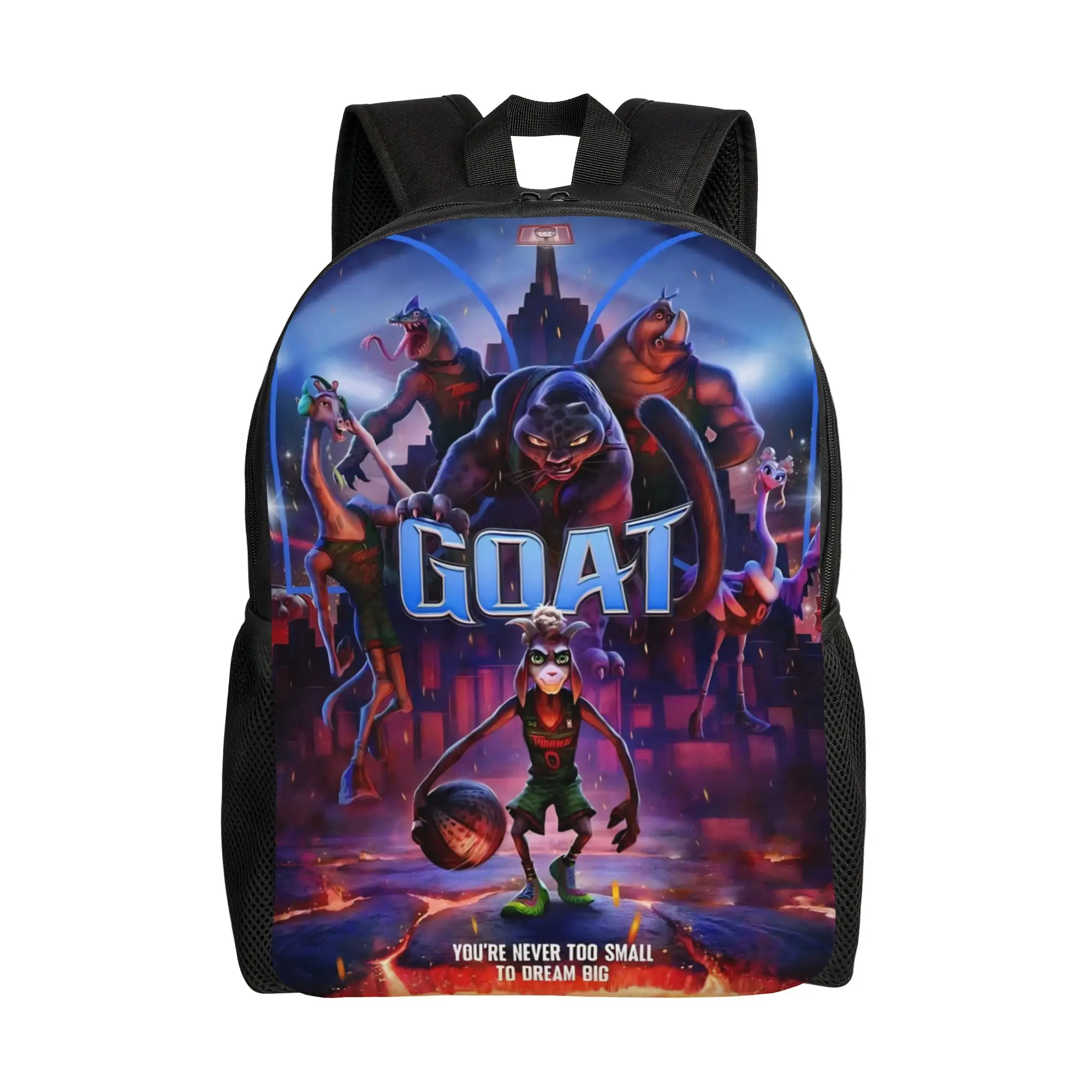 

GOAT Movie Fashion Backpack Lightweight High School Work Roarball Sports Daypack for Men Women College Shoulder Bag