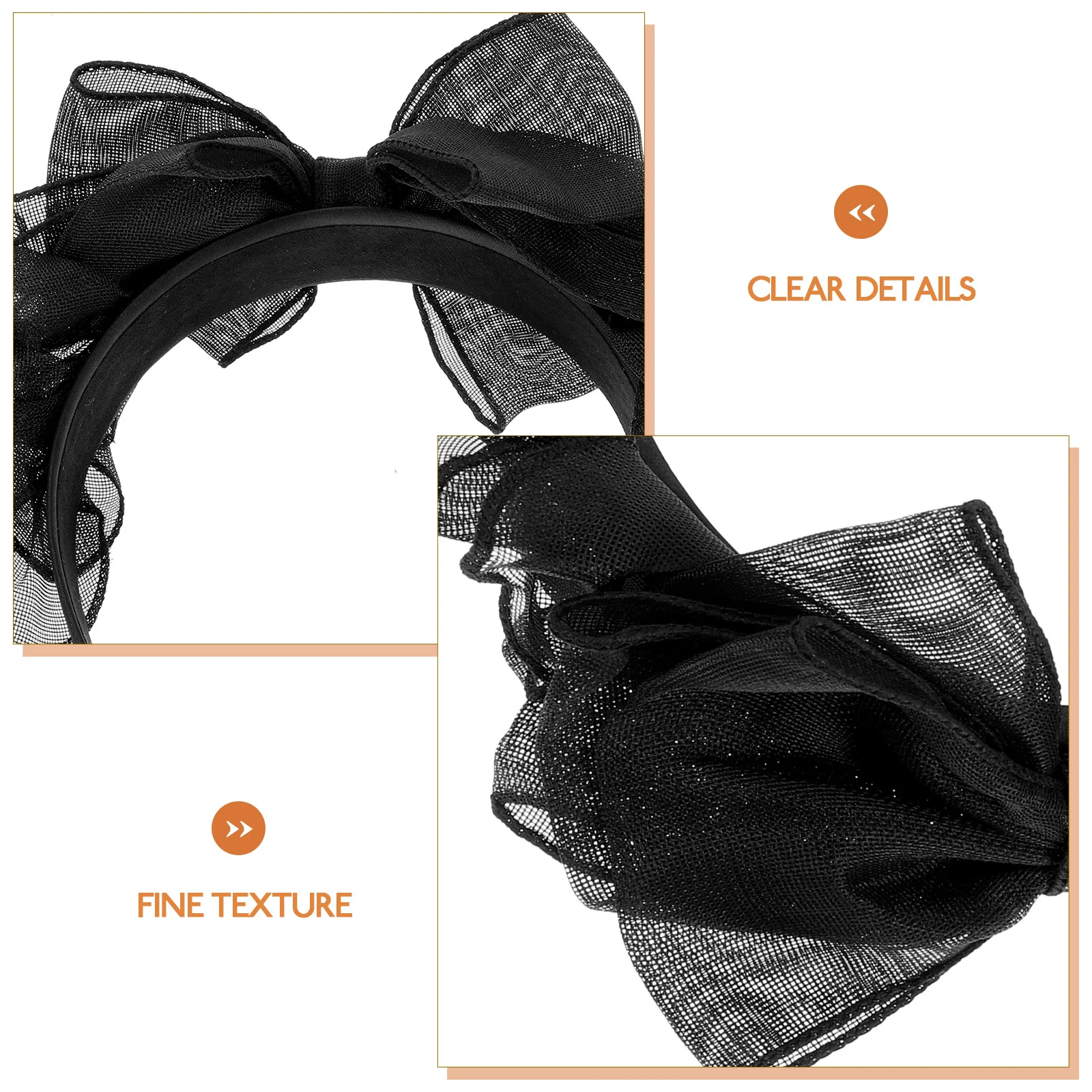 

Ретро кружевная повязка на голову с бантом, элегантный обруч для волос для свадебной вечеринки, косплей, фестиваль, декор для волос, головной убор с бантом