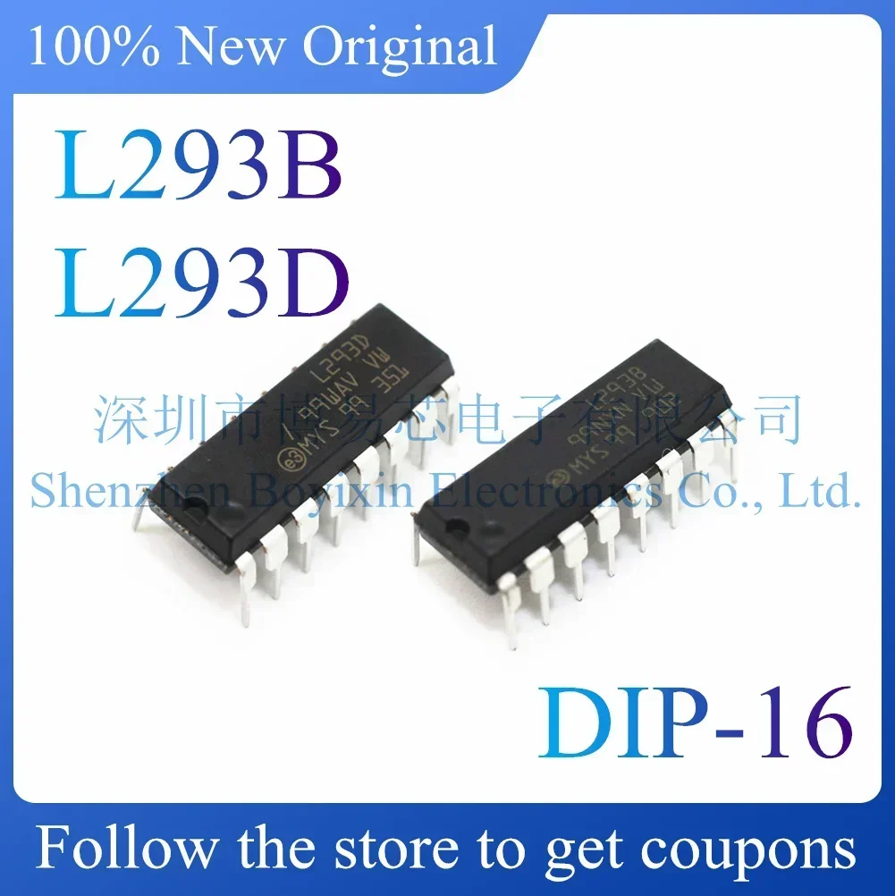 

Test board L293B L293D