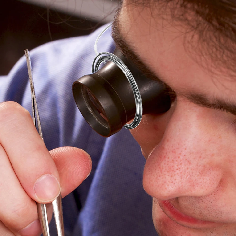 4pcs Watch Repair Tools Metal Loupe Holder Adjustable Magnifier Glass Jewelry Loop Bracket for Watchmakers