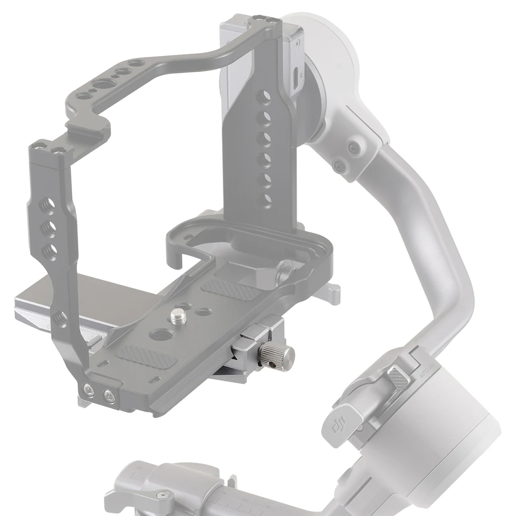 BGNing Metall-Schnellwechselplatte für DJI RS 4 Mini, kompatibel mit Arca-Swiss-Montageplatten, Kamerakäfigen und L-Platten, verstellbar – Detail 29