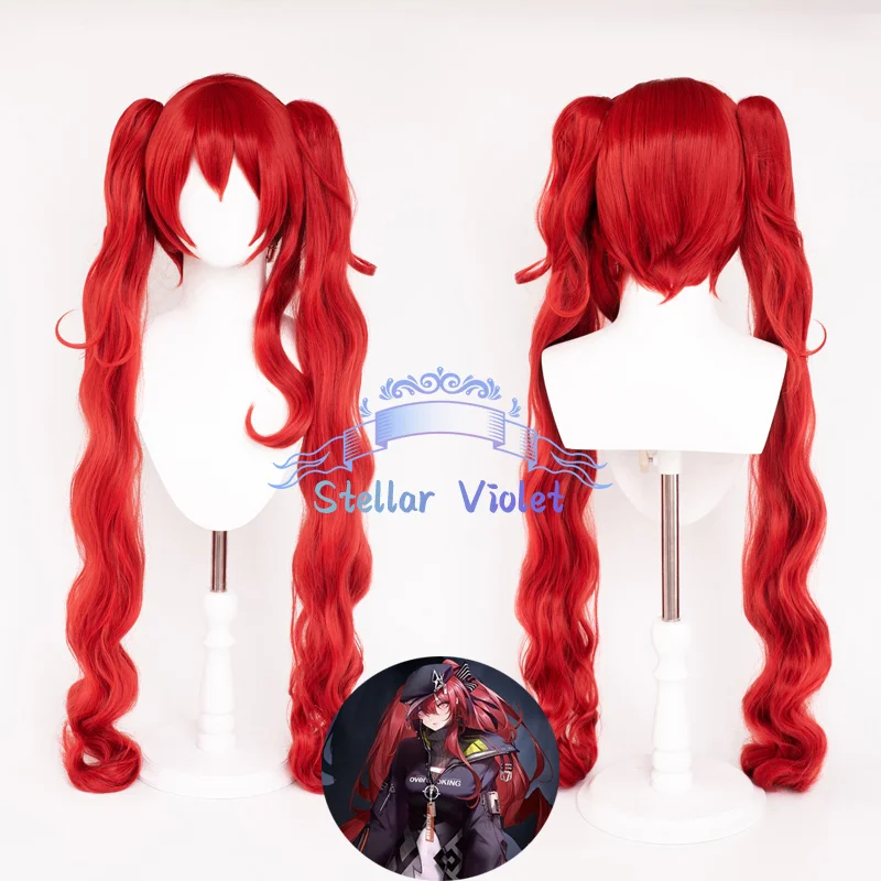 

Game Path To Nowhere Igny Косплей Парик Темно-красный Длинный Хвост 110 см Термостойкие Синтетические Волосы Хэллоуин Аниме Парики + Кепка Для Парика