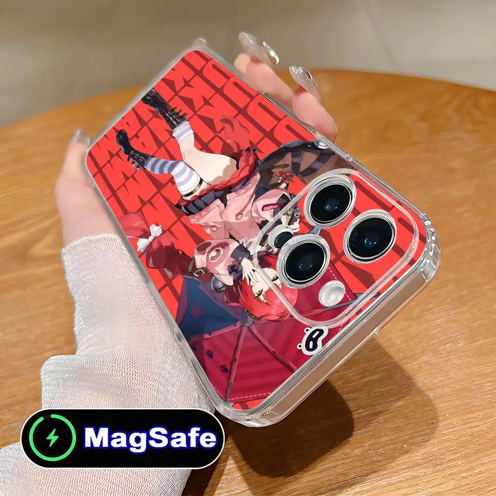 

Zenless Zone Zero Ukinami Phone Case for iPhone 17 16 15 14 13 12 11 Air Pro Max Plus Mini Magsafe Clear Colorful Cover Cover