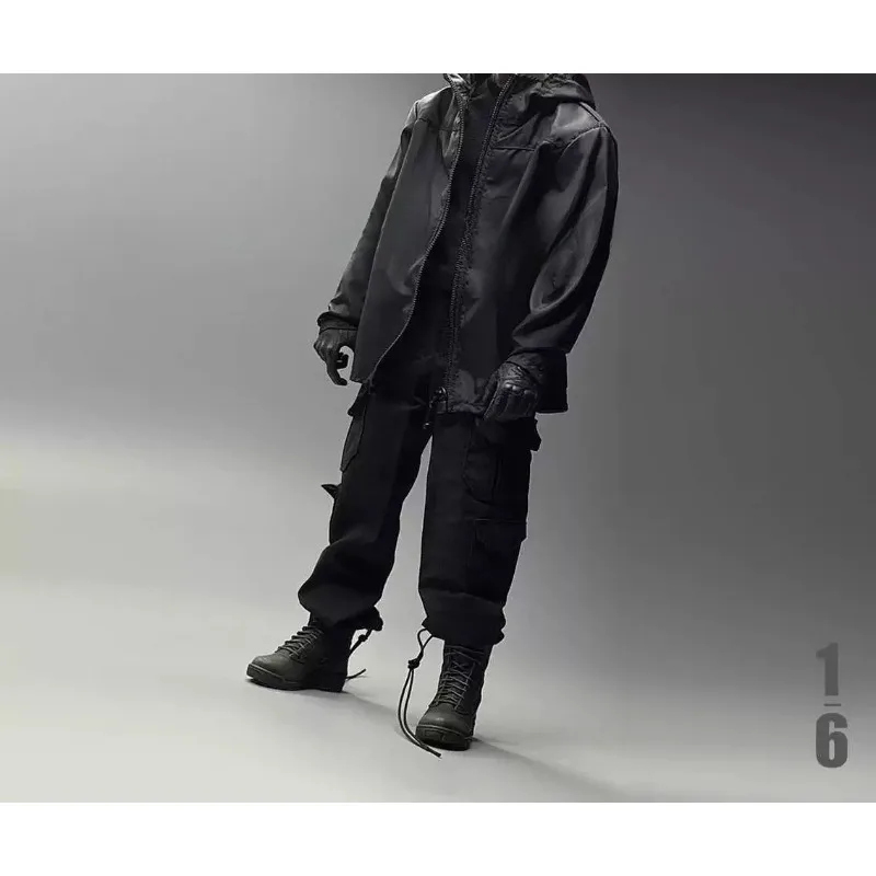 CROWDHTOYS 1/6 Scale Trendy Soldiers Multicolor Sunscreen Rainproof Jacket Clothes Model for 12in Toy Figures Body Accessories