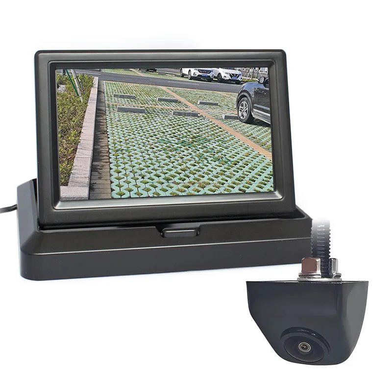 

SMALUCK 5-дюймовый автомобильный монитор HD ночного видения 1024x600 IPS AHD 1920*1080 Автомобильная камера заднего вида для автомобиля SUV MPV 170 градусов Starlight