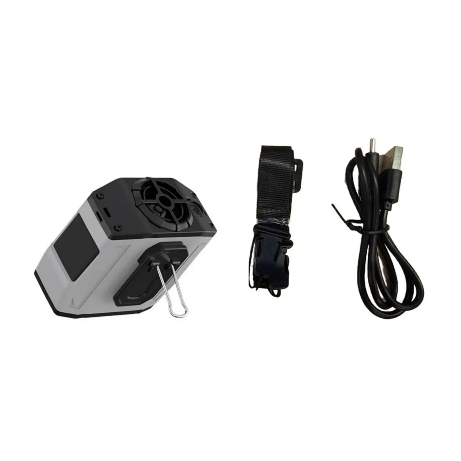 Portable Waist Fan Long Battery Life Waist Clip Fan Powerful Air Movement