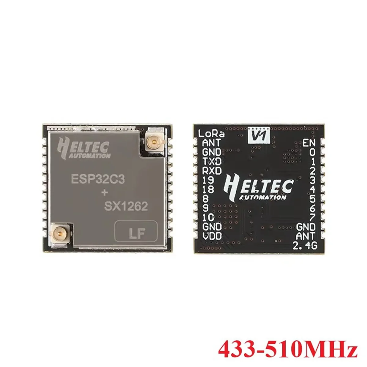 كفاءة H ELTEC أتمتة HT-CT62 ESP32C3 SX1262 LoRa Node Module 433-510MHz
