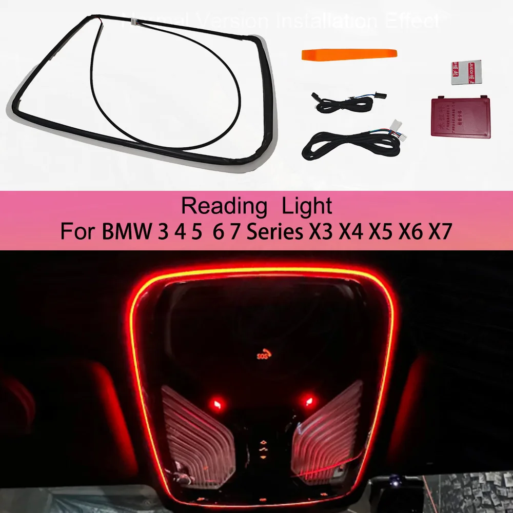 

11 Colors Reading & Ambient Light for BMW 3 4 5 6 7 Series X3 X4 X5 X6 X7，Interior Lighting Upgrade for BMW 5 Series G60 –