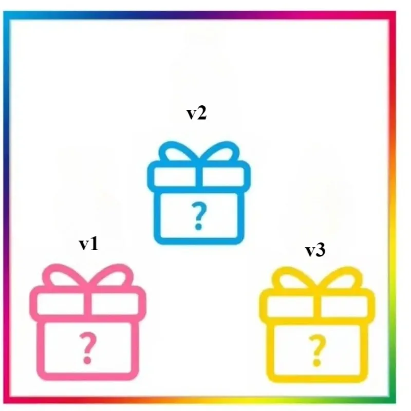 

2025 горячая кукла V3, слепая коробка, игрушка, персонажи мультфильмов, загадочный сюрприз, виниловое лицо, плюшевая кукла, брелок для ключей, детский подарок