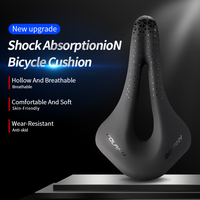 BOLANY Road Bicycle Saddle MTB Bicycle Seat Ultra-light BreathableHollow Gel Cycling Comfortable Shockproof Seat Road Bike Parts