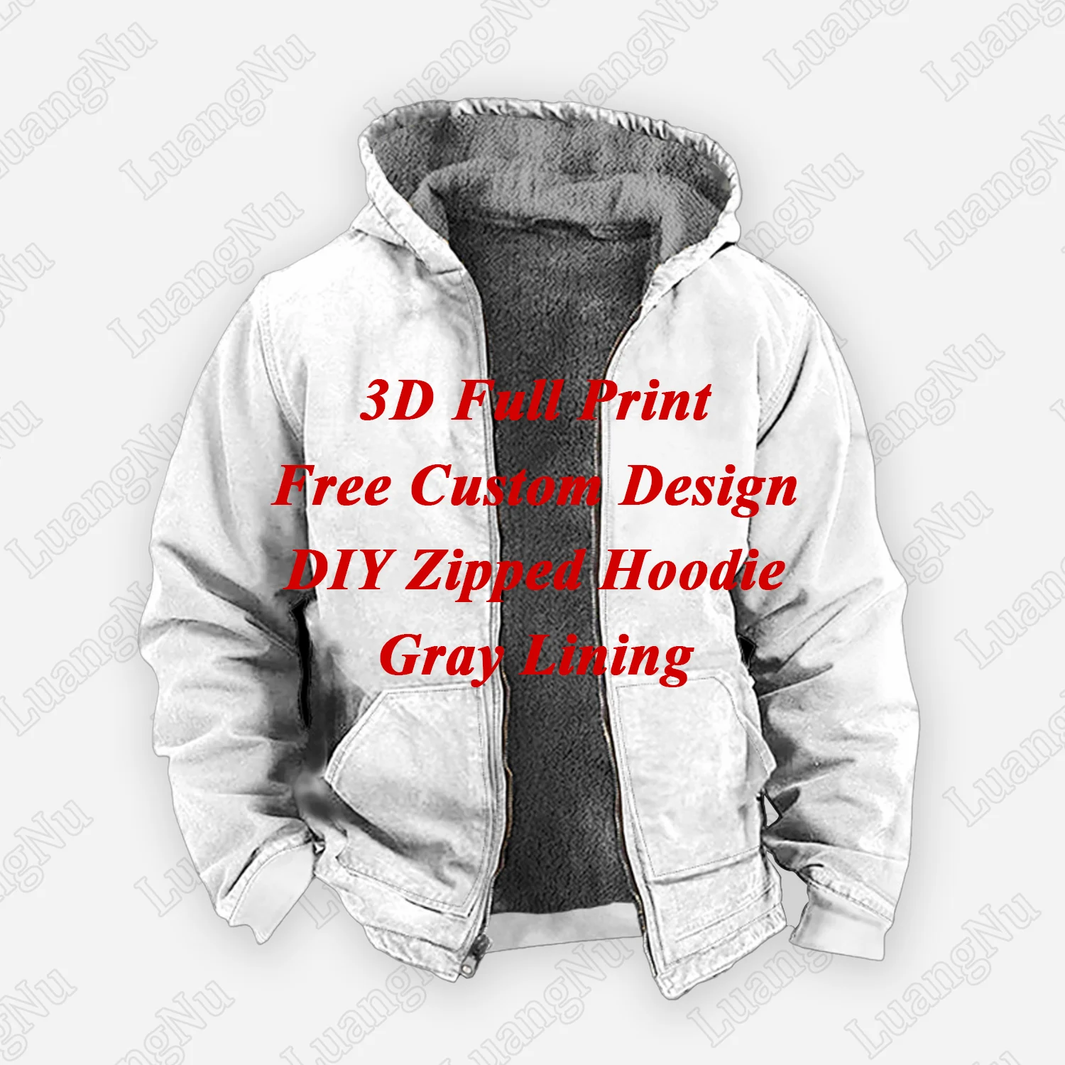 Custom Pattern Winter Jacket Free Postage To UK