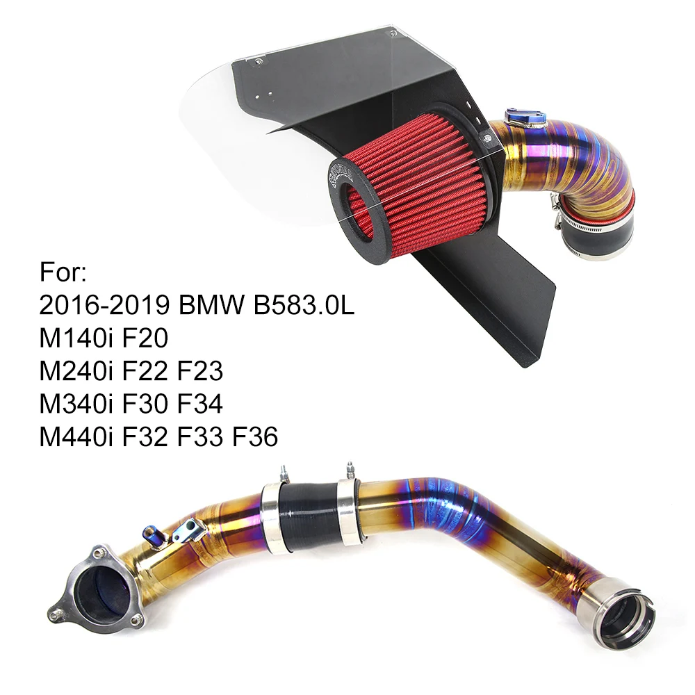 

Wholesale In stock For B/MW 2016-2025 M240i M340i M440i 2019-2025 Supra 3.0T Titanium Intercooler Charge Pipe Air Intake Inlet