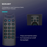 GO-G20S PRO BT 2.4G Wireless Voice Backlit Air Mouse Gyroscope IR Learning Remote Control Accessories For Dual Mode Android TV B
