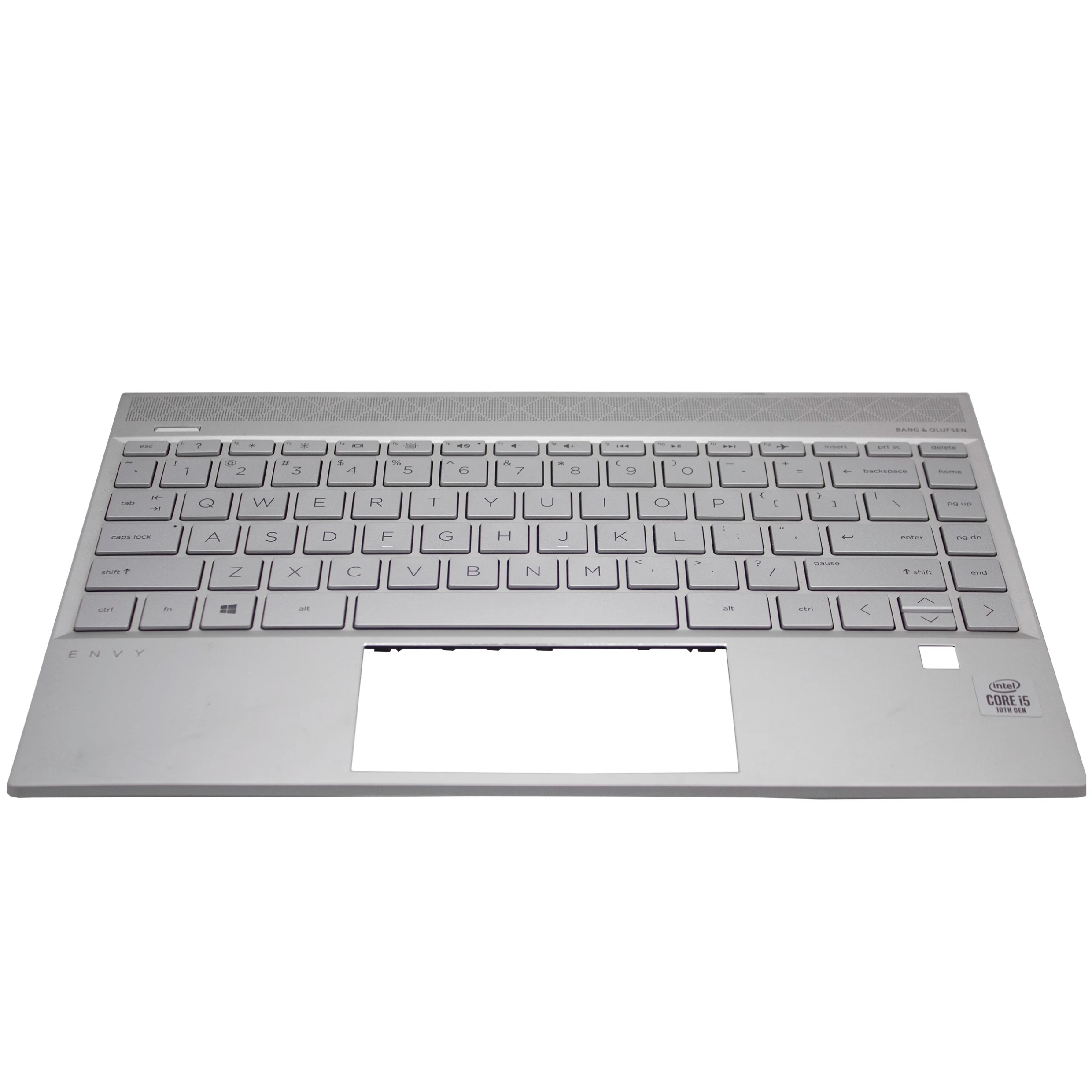 Imagem -05 - Capa para Laptop para hp Envy X360 13-aq Tpn-w144 Tampa Superior Palmrest Prata com Teclado Retroiluminado Substituição do Estojo Superior Original Novo