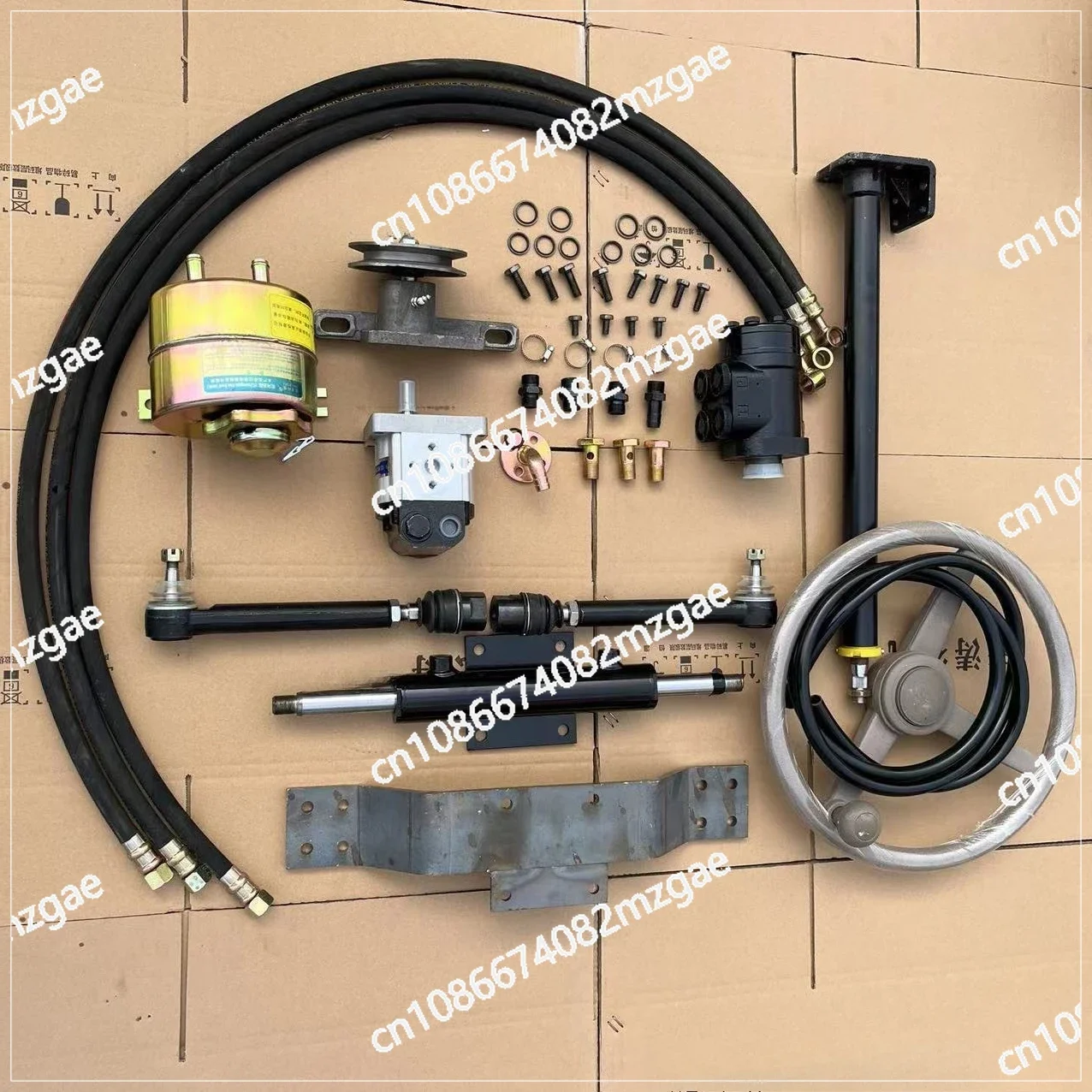 

Hand-held, four-wheel tractor modified hydraulic direction set, power steering modified, agricultural machinery accessories