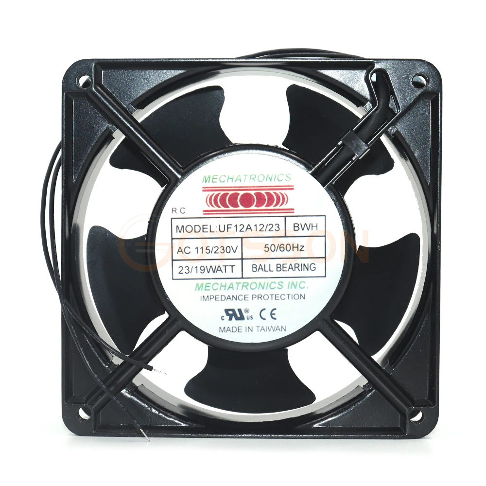 

New model: UF12A12/23 BWh ac115/230v 23/19w dual voltage 12038 fan