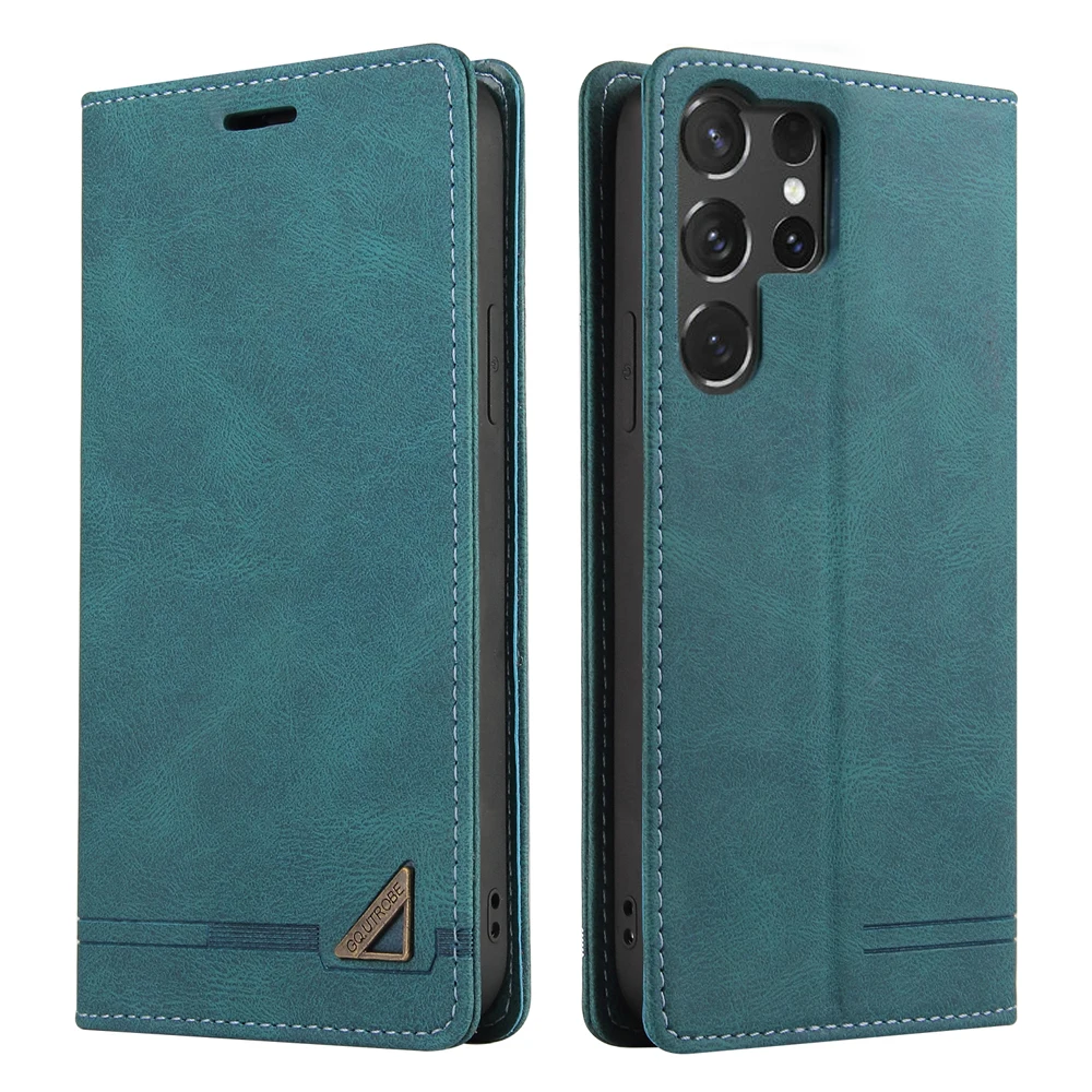 

Pop Pop Anti-theft Leather Coque For Samsung Galaxy S25 Ultra 5G 2025 Luxury Case Magnet Book Etui Samsung S24 FE S25 Plus S 25