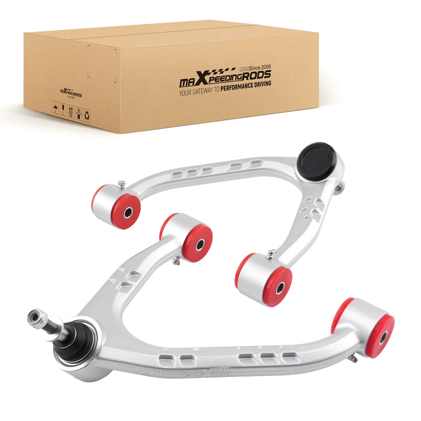 

MaXpeedingrods Factory 2x Aluminum Front Upper Control Arms for Chevy Silverado Suburban Tahoe Avalanche GMC Escalade 2007-2018