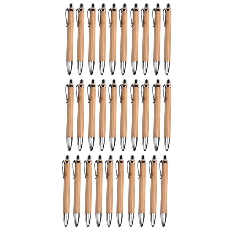 Ballpoint Pen Sets Misc.Quantities Bamboo Wood Writing Instrument(120 Set)