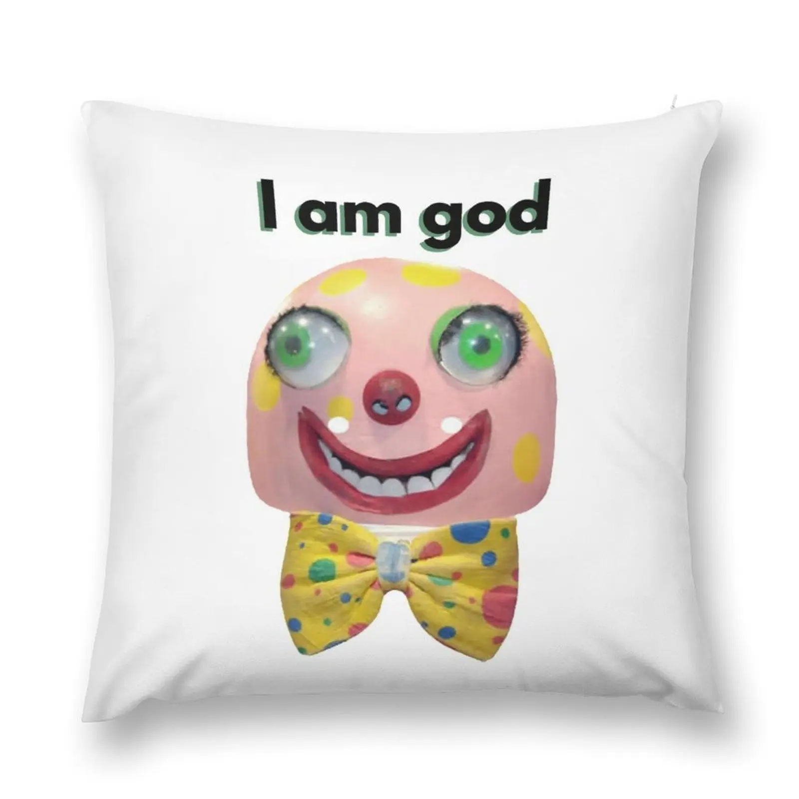 Mr Blobby Is God Throw Pillow Pillowcases Bed Cushions Christmas Pillow Cases pillow