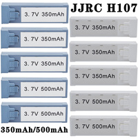 3.7V 500MAH 350MAH For JJRC H107 Battery Lithium Battery Original Drone Accessory Battery Spare Parts Rechargeable For JJRC H107