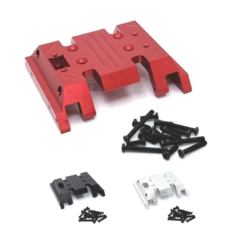 Metal Chassis Skid Plate Center Transmission Gearbox Mount Base 1/12 RC Crawler Car Upgrade Parts for MN128 MN86 MN86S 86K 86KS