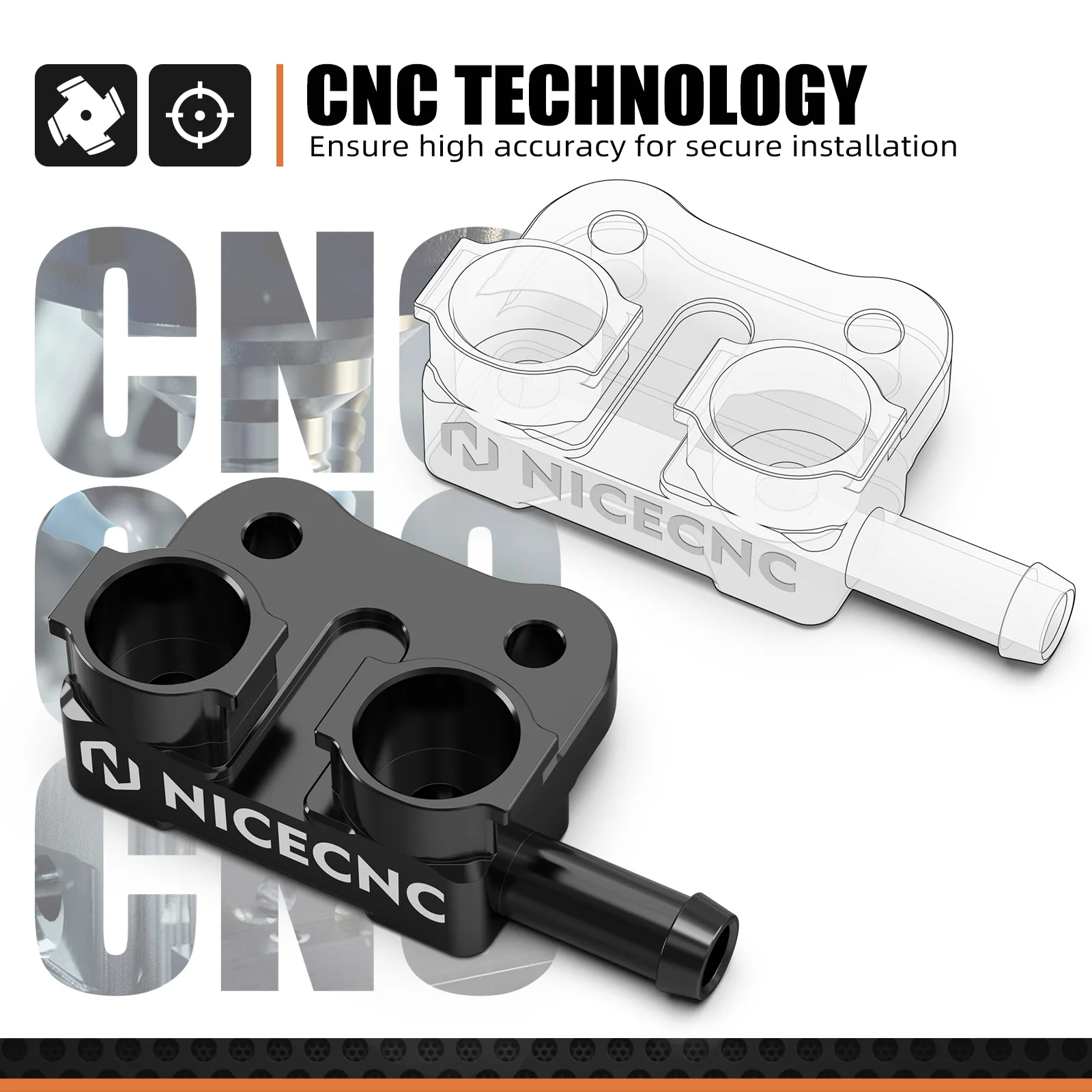 

2024-2025 For Husqvarna TE 300 TE 250 TE 150 For GasGas EC 300 EC 250 EX 250 300 TBI High Flow Fuel Fitting For KTM EXC 300 TBI