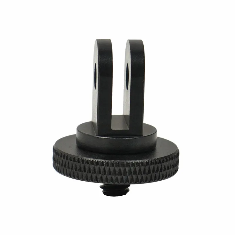 1/4 Inch Screw Tripod Adapter Rotating Mount Holder For Go Pro 12 11 10 9 8 Insta-X X2 X3 Camera Accessories