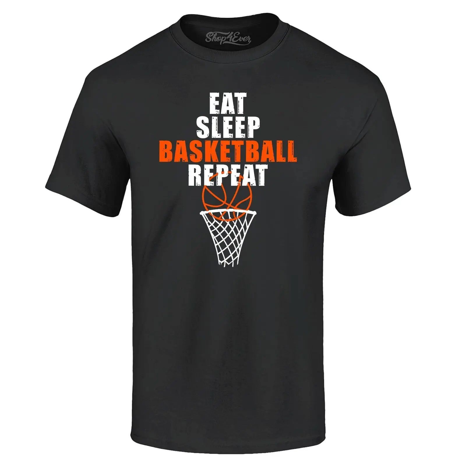 Eat Sleep Basketball Repeat T-shirt Basketball Shirts
