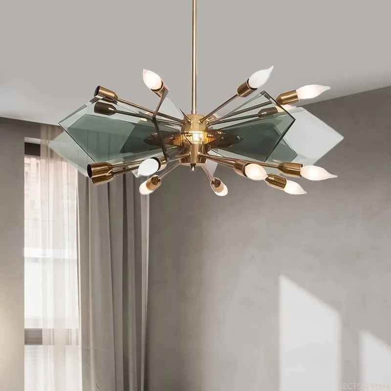 

Living room pendant light, postmodern personality, creative bedroom light, Nordic lighting fixtures