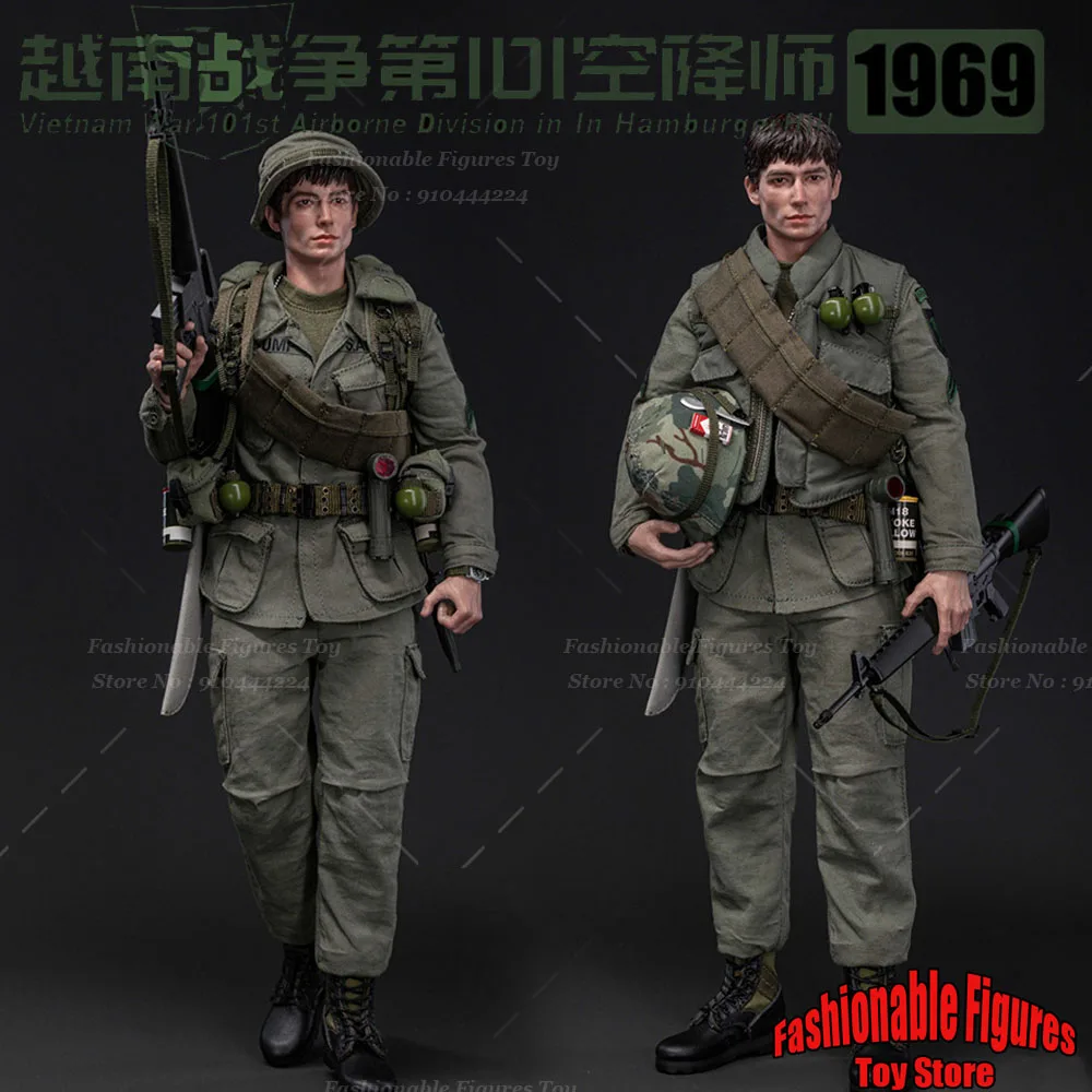 QORANGE QOTOYS 1/6 Male Soldier Vietnam War 101St Airborne Division At Hamburg Heights 1969 Full Set 12