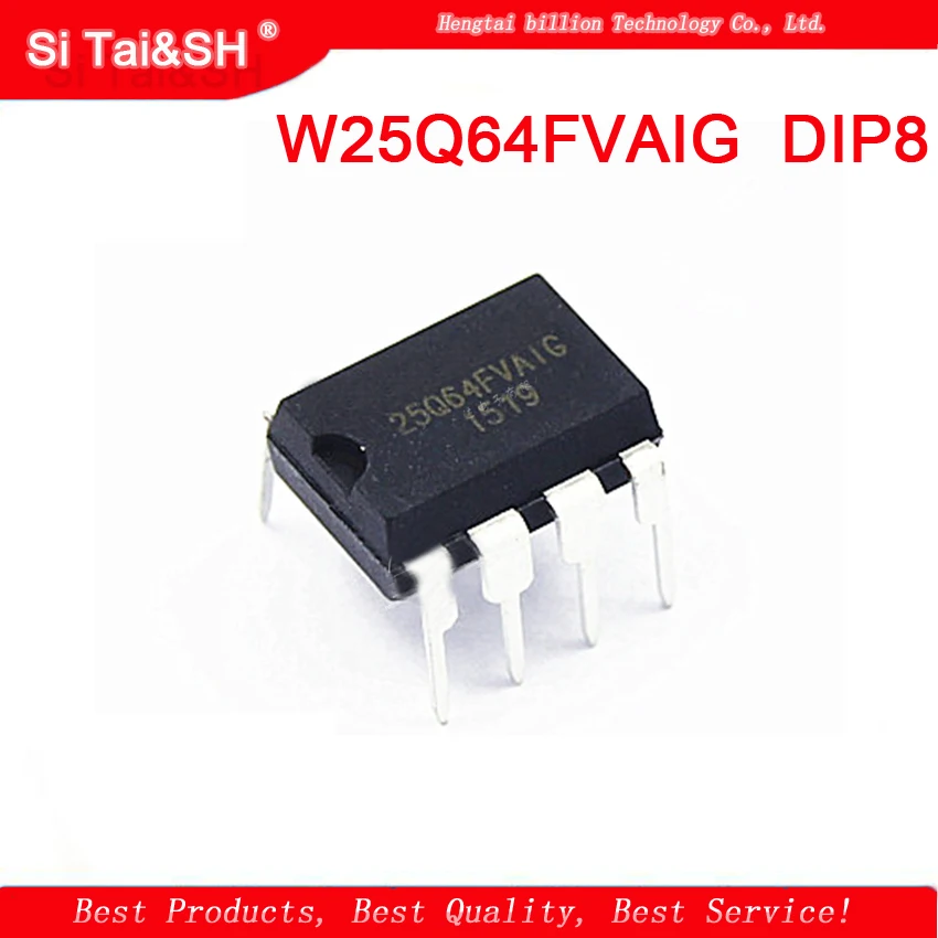 5PCS W25Q64FVAIG W25Q64BVAIG  W25Q64 25Q64FV DIP8