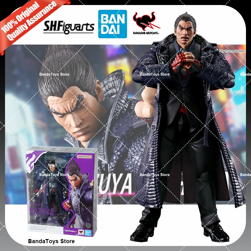in-stock-100-original-bandai-shfiguarts-shf-kazuya-mishima-tekken-8-anime-action-collection-figures-model-toys