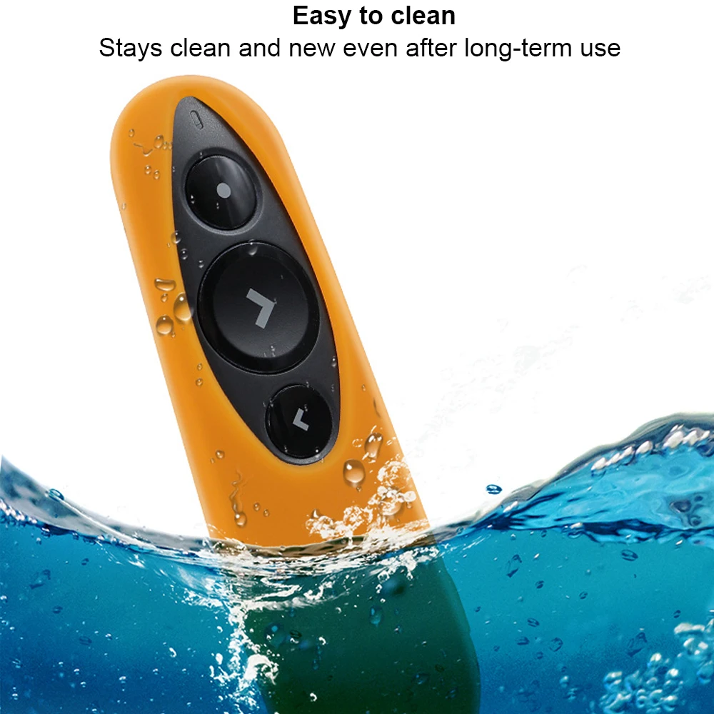 

Silicone Cover Protective Case Compatible with for Logitech Wireless Presenter R 500S for Logitech R500 Remote Controller Cases