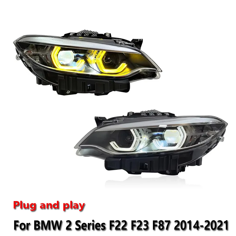 

Светодиодные фары в сборе для BMW 2 серии F22 F23 F87 2014-2021: противотуманные фары, ДХО, стоп-сигналы, указатели поворота, подключение Plug and Play